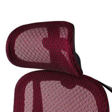 chaise ergonomique rouge locktech maille accoudoirs reglables 1d soutien lombaire appui tete 7