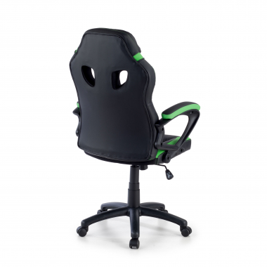 chaise gaming vert drift simil cuir accoudoirs fixes 9