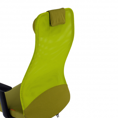 chaise de bureau vert sigma maille accoudoirs fixes appui tete 5