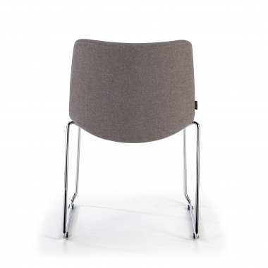 chaise de conference gris sans bras tissu accoudoirs fixes 9