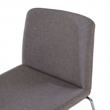 chaise de conference gris sans bras tissu accoudoirs fixes 6