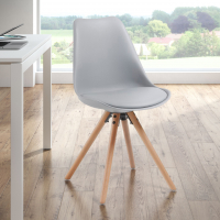 Chaise scandinave Norway, design, pieds en bois