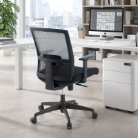 Chaise de bureau ergonomique Akira, mécanisme synchronisé