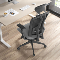 Chaise Ergonomique Ridley, appui-tête, mécanisme synchronisé