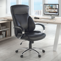 Fauteuil de Bureau Gouda, résistant jusqu'à 150 kg, éco-cuir