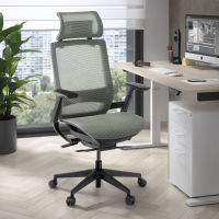 Chaise de bureau Apollo, Totalement Ajustable, Appui-tête