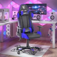 Chaise Gaming GamePro, soutien lombaire, accoudoirs 1D