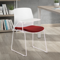 Chaise avec tablette Swing, conférence, Professionnelle 8h