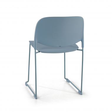 chaise de conference bleu sans bras plastique sans accoudoirs 7