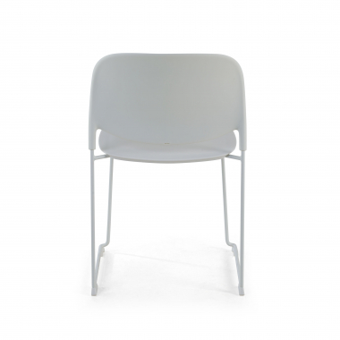 chaise de conference blanc sans bras plastique sans accoudoirs 8