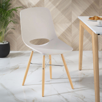 Chaise Bureau Enfant Joy, Pieds en Bois, Résistante
