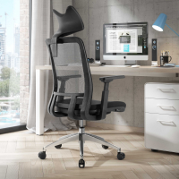 Siège de bureau ergonomique Shifter en maille avec appuie-tête