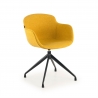 Chaise de Reunion Laure, Pivotante 360º, Confortable et Résistante