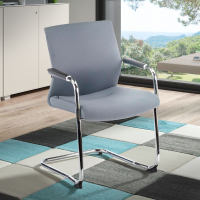 Fauteuil Salle d'Attente Adele, cantilever, professionnel, Tissu