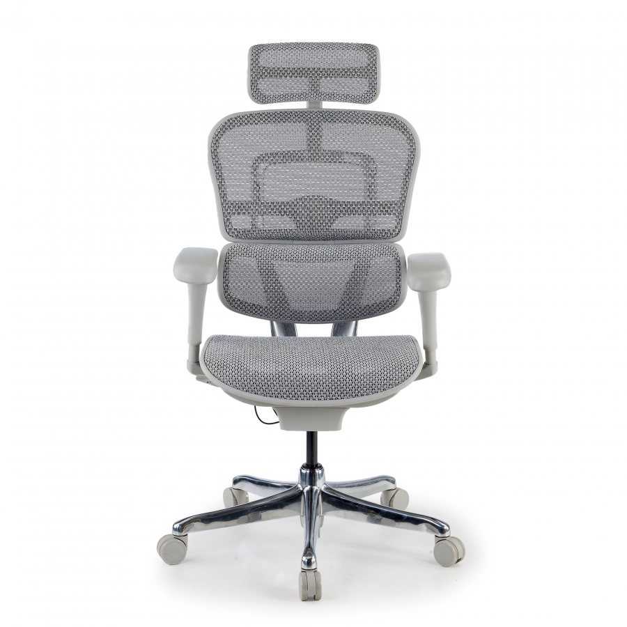Chaise de direction ergonomique Ergohuman Edition I, Structure blanche