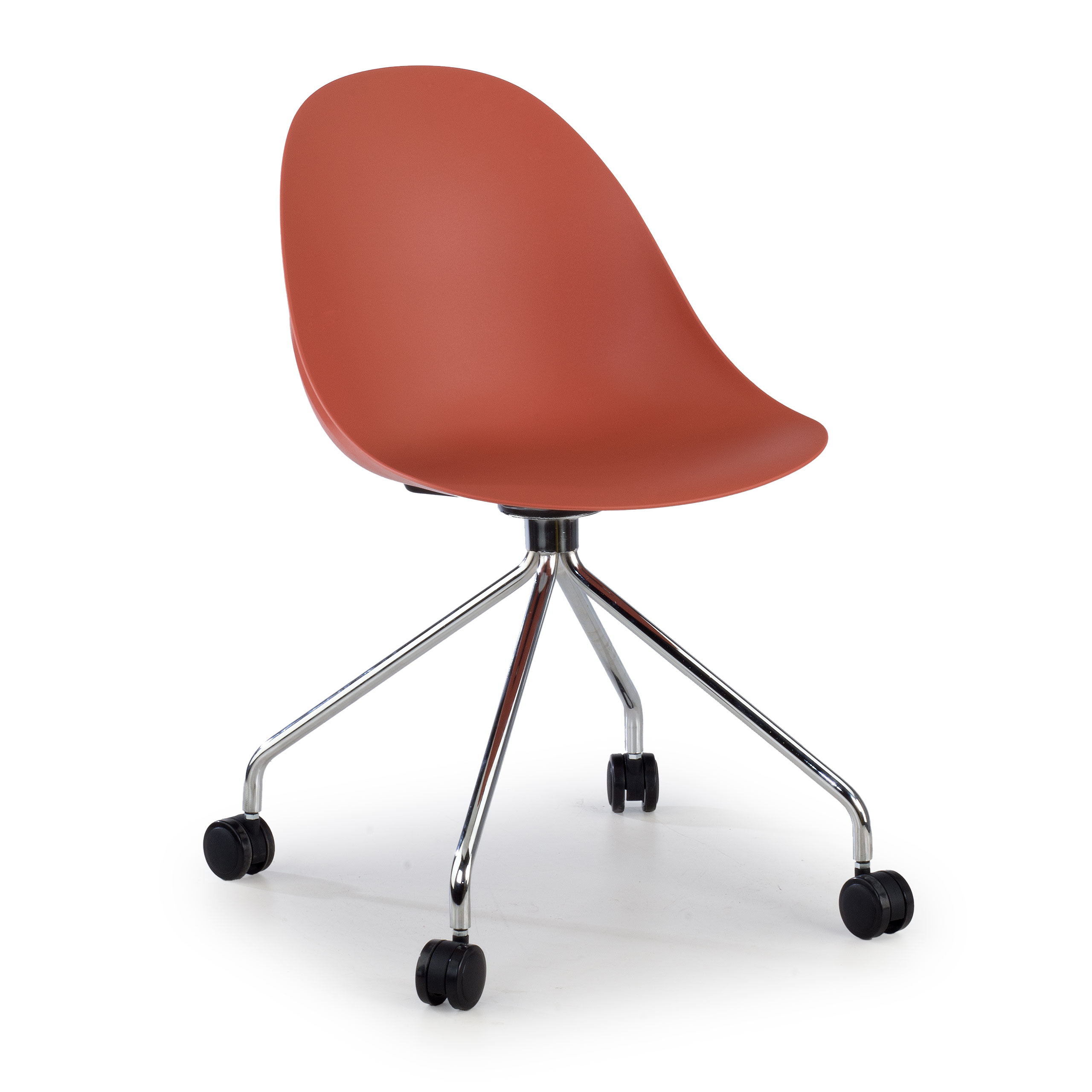 Chaise de réunion Croft, Pivotante avec roulettes