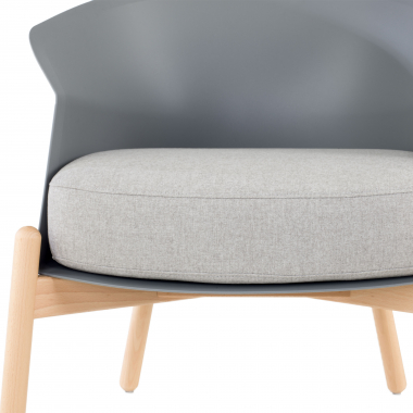 chaise salle d attente gris pattes en metal tissu sans accoudoirs 7