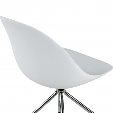 chaise de reunion blanc base pyramide plastique sans accoudoirs 5