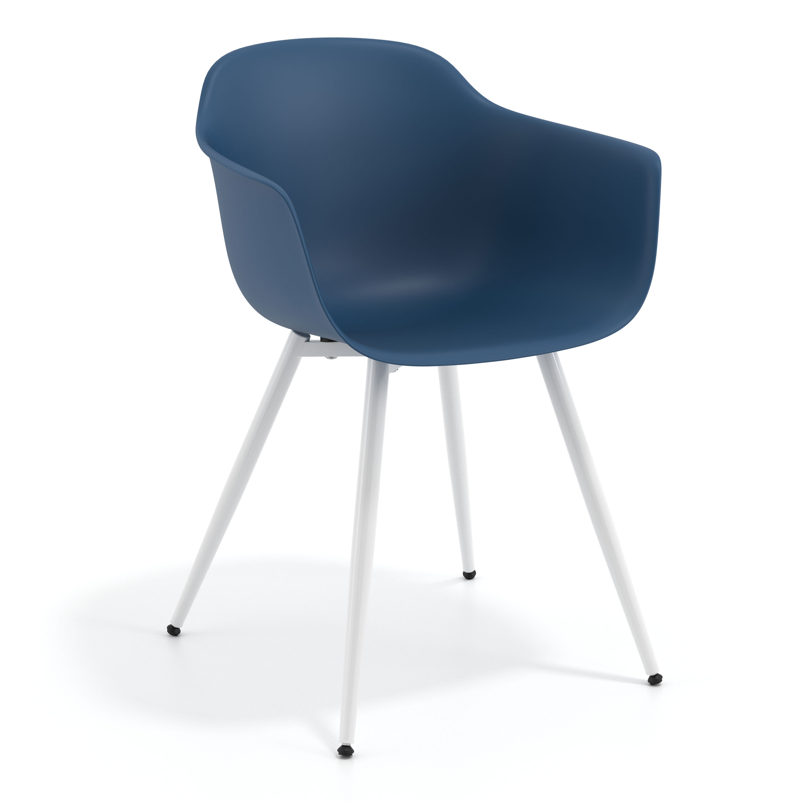 Chaise de Conférence Alice, 4 pieds, design enveloppant