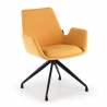 Chaise Salle d'Attente Glamm, Patin, structure en acier