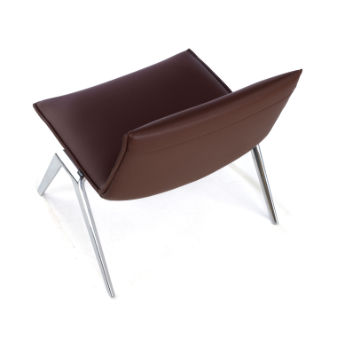 chaise salle d attente marron paisley simil cuir sans accoudoirs 7