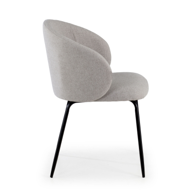 chaise de conference gris harper tissu accoudoirs fixes 4