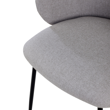 chaise de conference gris harper tissu accoudoirs fixes 8