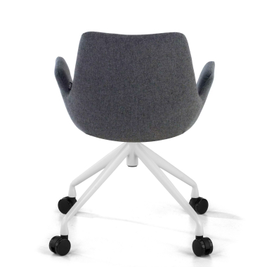 chaise de conference blanc anthracite giratoire avec roulettes tissu accoudoirs rembourres 6