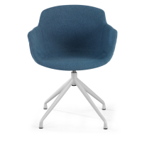 Chaise de Reunion Laure, Pivotante 360º, Confortable et Résistante