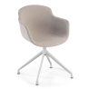Chaise de Reunion Laure, Pivotante 360º, Confortable et Résistante