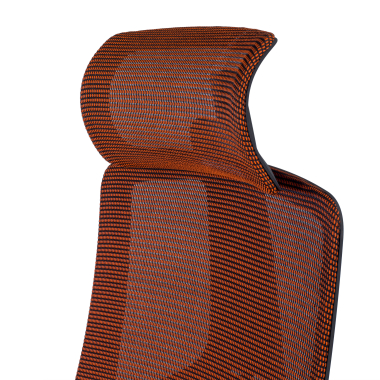 chaise ergonomique orange quick maille accoudoirs reglables 3d soutien lombaire appui tete 10