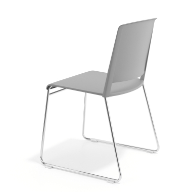 chaise de conference gris sans bras tissu sans accoudoirs 5