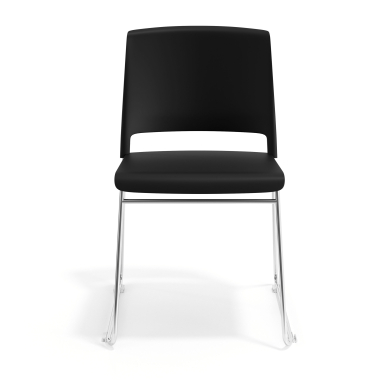 chaise de conference noir sans bras tissu sans accoudoirs 6
