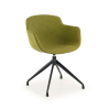 Chaise de Reunion Laure, Pivotante 360º, Confortable et Résistante