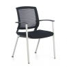 Chaise Visiteur Adam, Confortable et Robuste, Structure métallique
