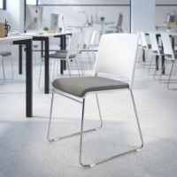Chaise de Conférence rembourrée Hest