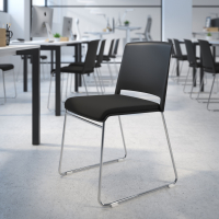 Chaise de Conférence rembourrée Hest