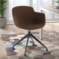 Chaise de Reunion Laure, Pivotante 360º, Confortable et Résistante