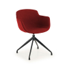 Chaise de Reunion Laure, Pivotante 360º, Confortable et Résistante