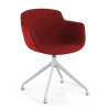 Chaise de Reunion Laure, Pivotante 360º, Confortable et Résistante