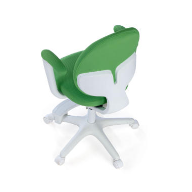 chaise de bureau enfant vert mickey tissu accoudoirs fixes 7