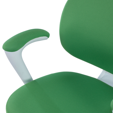 chaise de bureau enfant vert mickey tissu accoudoirs fixes 8