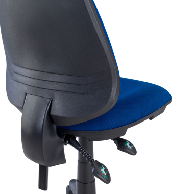 chaise de bureau bleu sans bras tissu sans accoudoirs 9