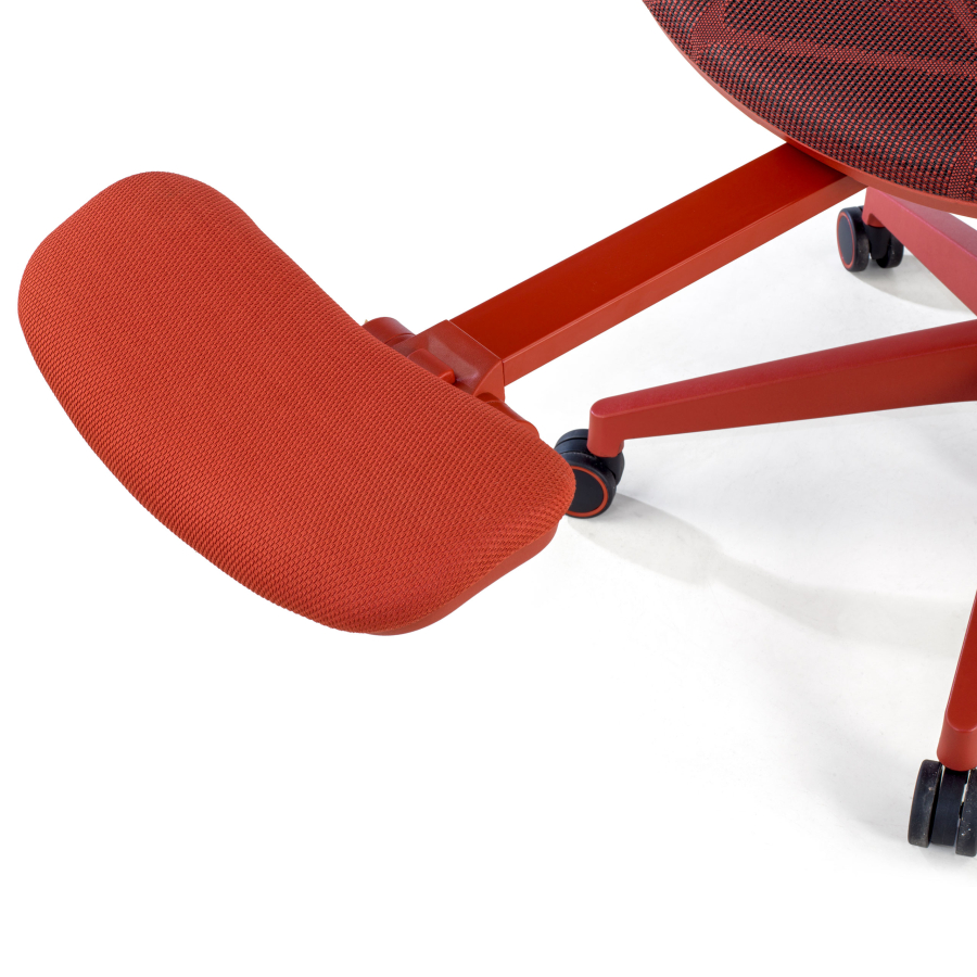Chaise ergonomique Every en maille, avec Repose-Pieds Extensible