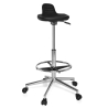 Tabouret de travail MaxWork 41, avec repose-pieds