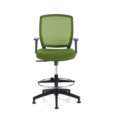 tabouret ergonomique vert tabouret maille accoudoirs reglables 1d 3