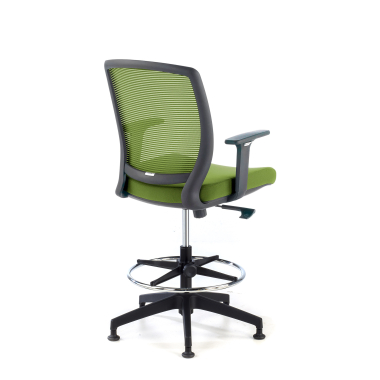 tabouret ergonomique vert tabouret maille accoudoirs reglables 1d 5