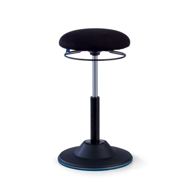 tabouret ergonomique noir move tissu sans accoudoirs 1