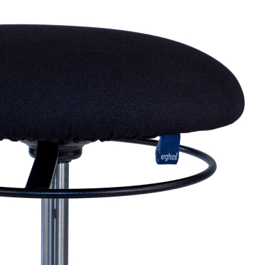 tabouret ergonomique noir move tissu sans accoudoirs 4