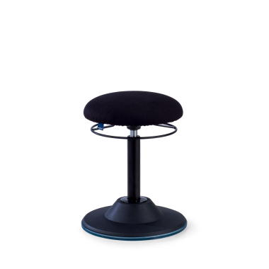 tabouret ergonomique noir move tissu sans accoudoirs 6